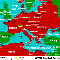 Compare the different reasons that led to the start of WW1 and WW2